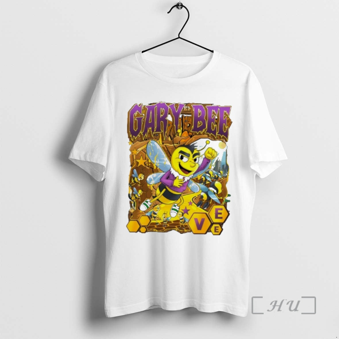 Officials Gary Bee Character Graphic