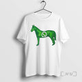Officials Green Horse Calling Shape Whatsapp Logo