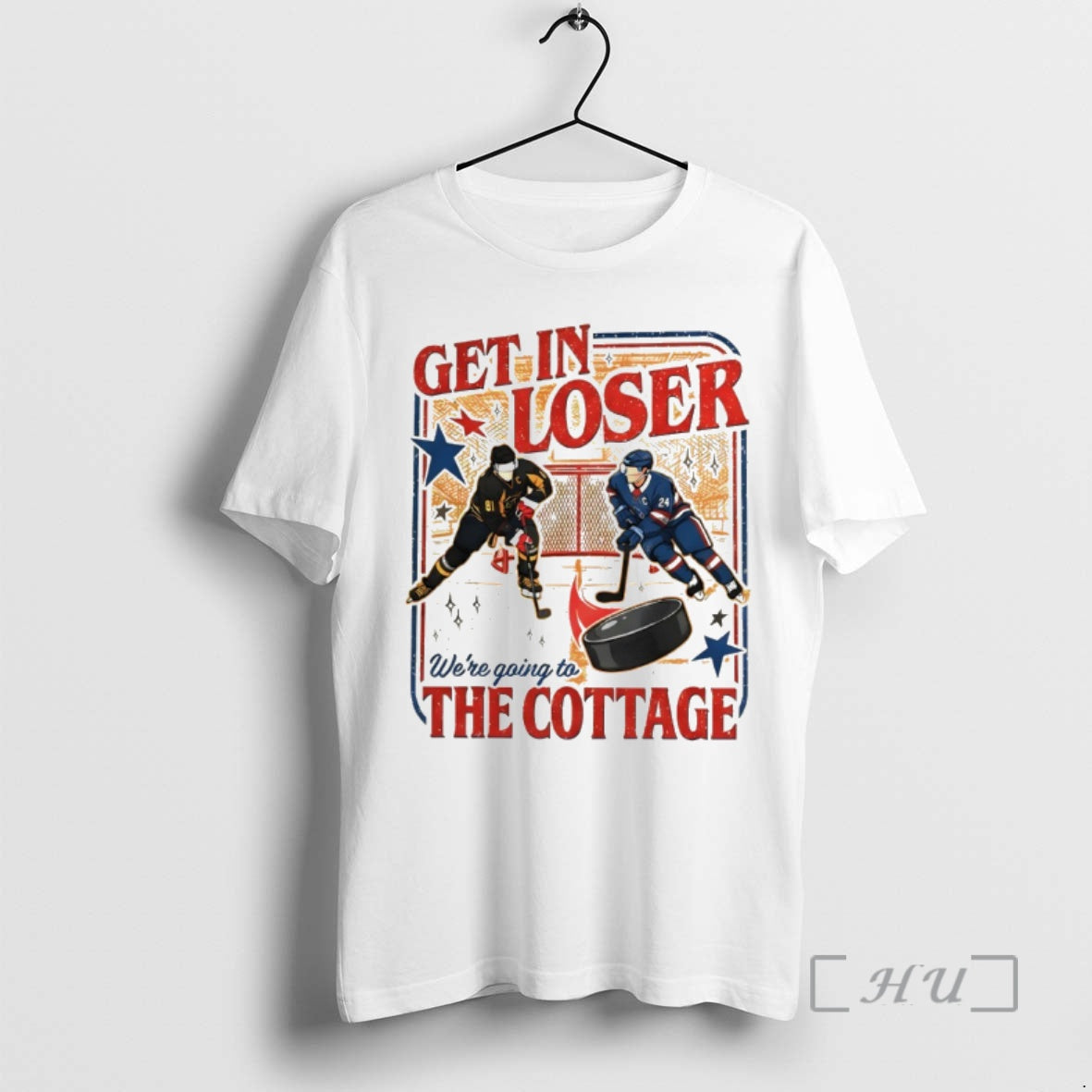 Officials Hollanov Couple Romance Get In Loser Were Going To The Cottage Premium T Shirts