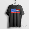Officials Impeach Remove Convict No King In America Since 1776 Us Flag Premium T Shirts