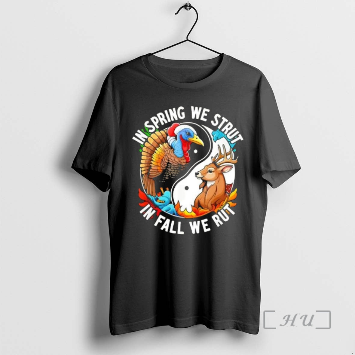 Officials In Spring Strut Fall Rut Buck Hunting Turkey Gobbler Beards Premium T Shirts Sweater