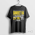 Officials Iowa Hawkeyes 2026 Mens Basketball Sweet 16 The Road To Indianapolis Premium T Shirts