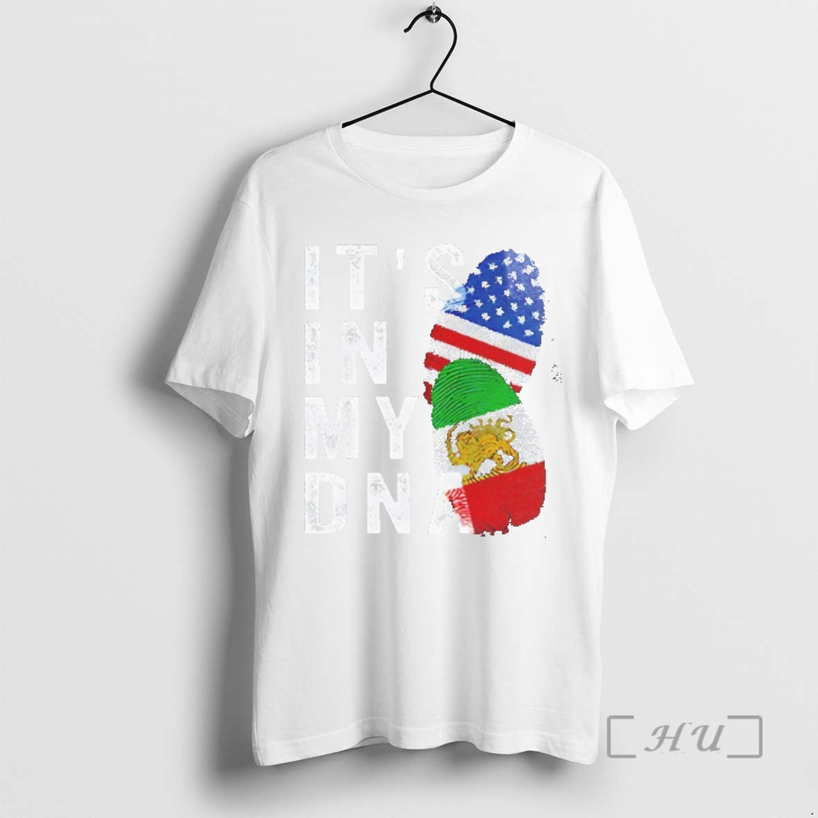 Officials Its In My Dna America And Iran Flag