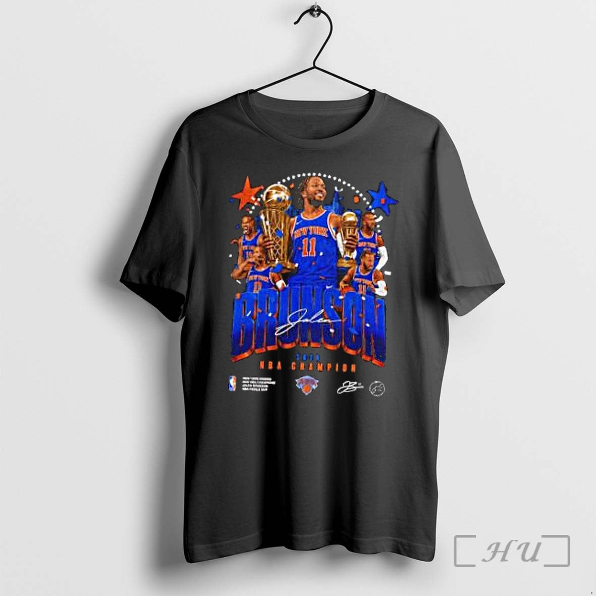 Officials Jalen Brunson New York Knicks 2026 Nba Champion Signature