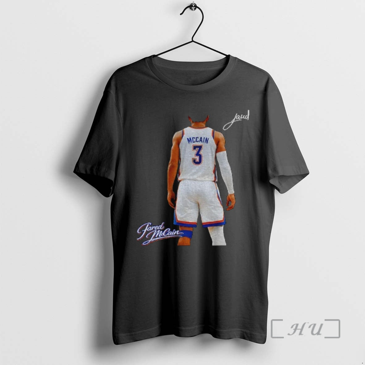 Officials Jared Mccain Oklahoma City Thunder Basketball Signature