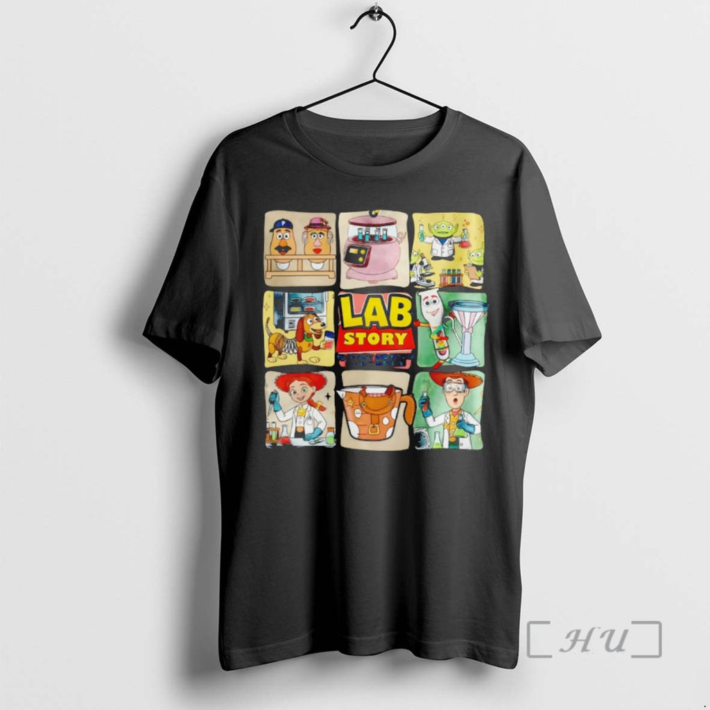 Officials Lab Story Medlab Team To Infinity And Beyond For Our Patients Premium T Shirts