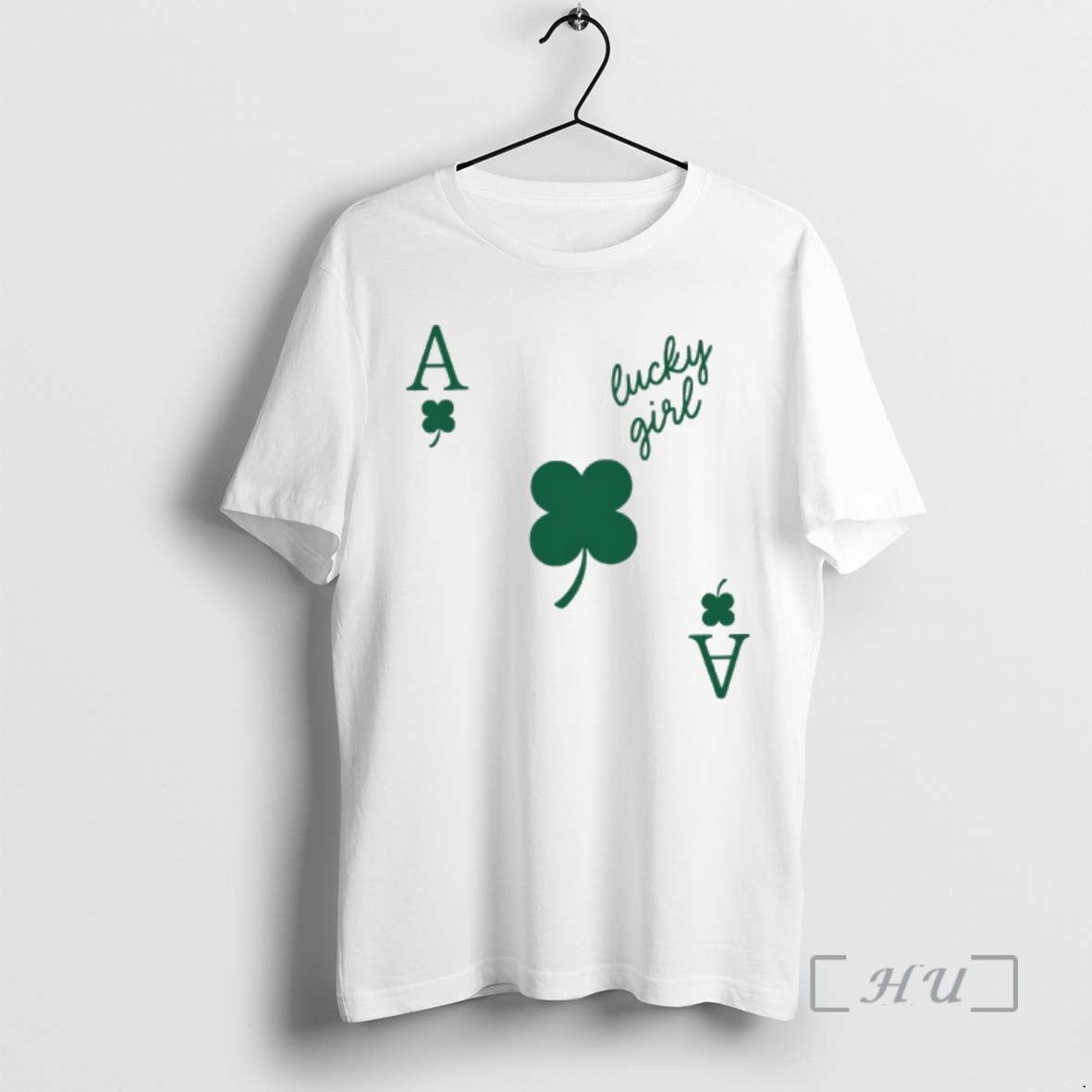 Officials Lucky Girl Clover Ace Four Leaf Clover