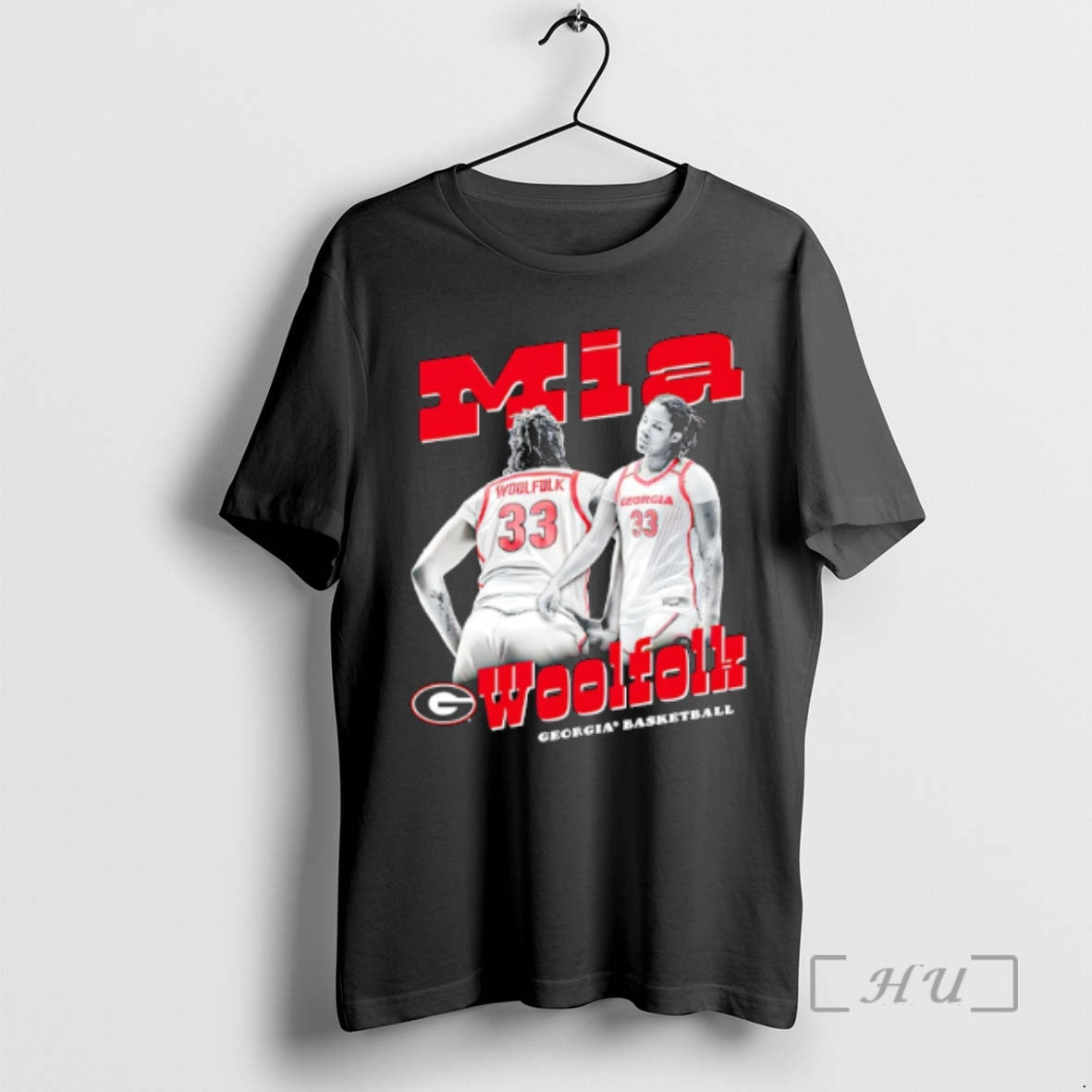 Officials Mia Woolfolk Georgia Bulldogs Illustrated Player Collage
