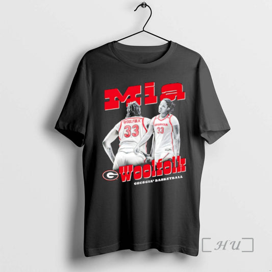 Officials Mia Woolfolk Georgia Bulldogs Illustrated Player Collage