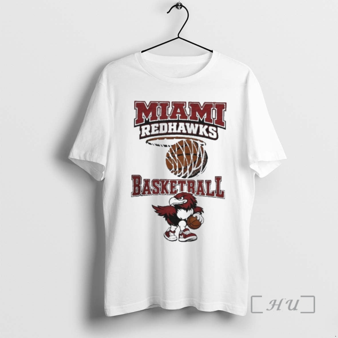 Officials Miami Ohio Redhawks Retro Basketball