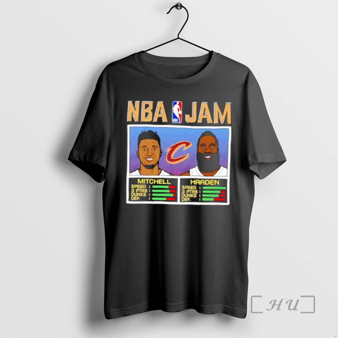 Officials Nba Jam Cleveland Cavaliers Mitchell And Harden Player Stats