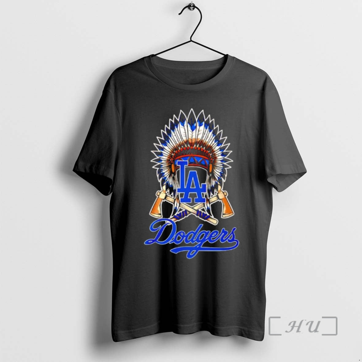 Officials Native American Los Angeles Dodgers Baseball Team Logo