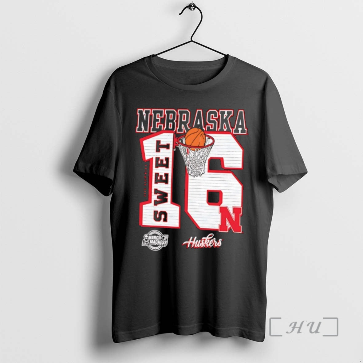 Officials Nebraska Cornhuskers 2026 Ncaa March Madness Sweet 16 Bound Classic Premium T Shirts Sweater