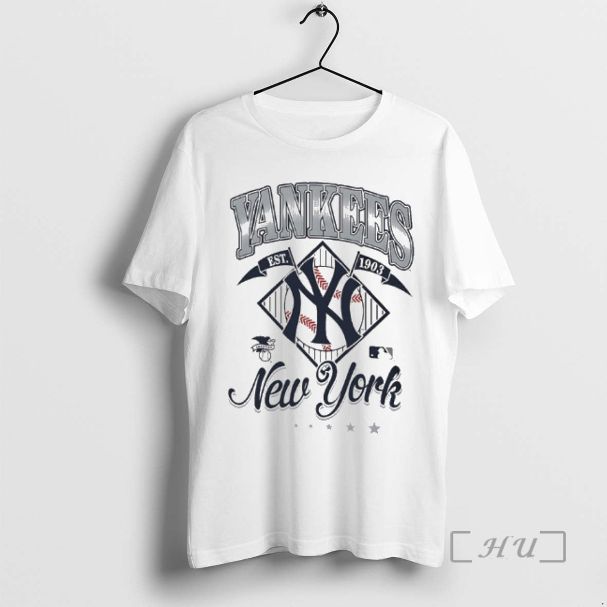 Officials New York Yankees 1903 American League Logo Graphic
