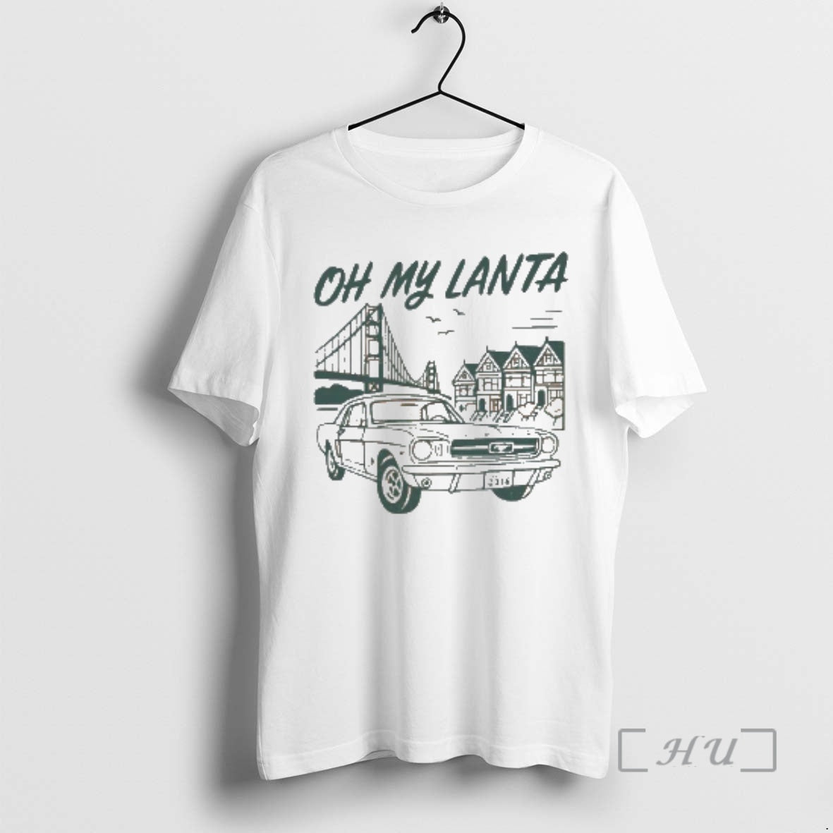 Officials Oh My Lanta Car Retro