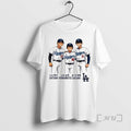 Officials Ohtani Yamamoto Sasaki Anime Los Angeles Dodger World Famous Japanese Baseball Premium T Shirts
