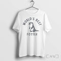 Officials Otter Dad Pun Worlds Best Fotter Funny Animal Fathers Day Premium T Shirts Sweater