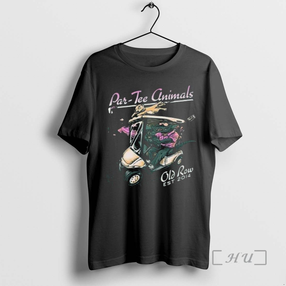 Officials Par Tee Animals Old Row Est 2014