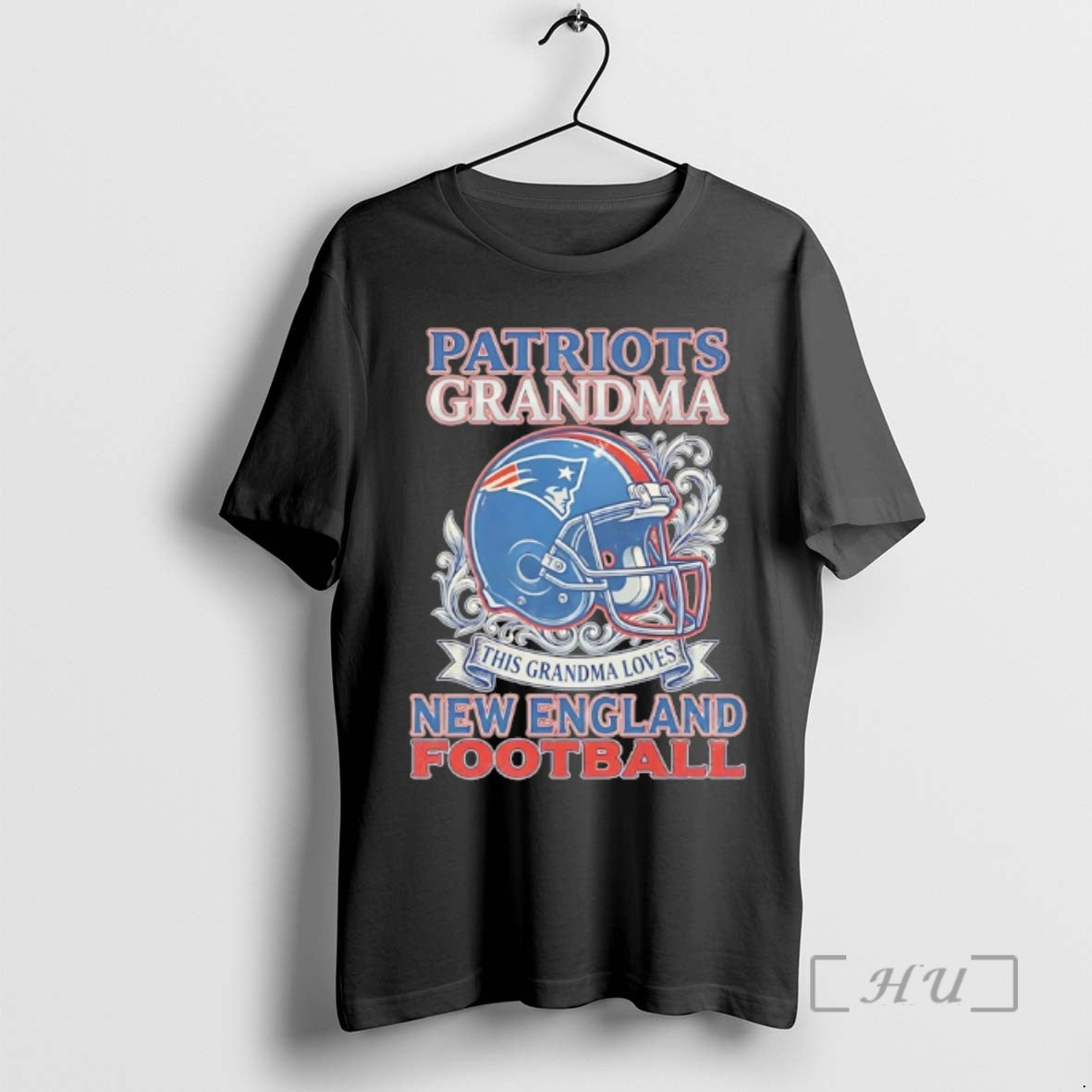 Officials Patriots Grandma This Grandma Loves New England Football Helmet
