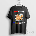 Officials Pawsitive Vibes Only Golden Retriever T