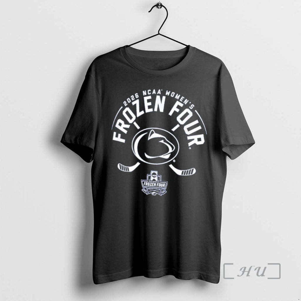 Officials Penn State Nittany Lions Womens Hockey Team 2026 Ncaa Frozen Four Premium T Shirts