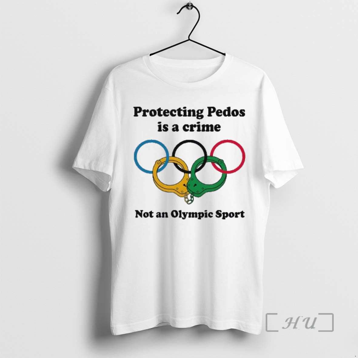 Officials Protecting Pedos Is A Crime Not An Olympic Sport Handcuffs Premium T Shirts Sweater