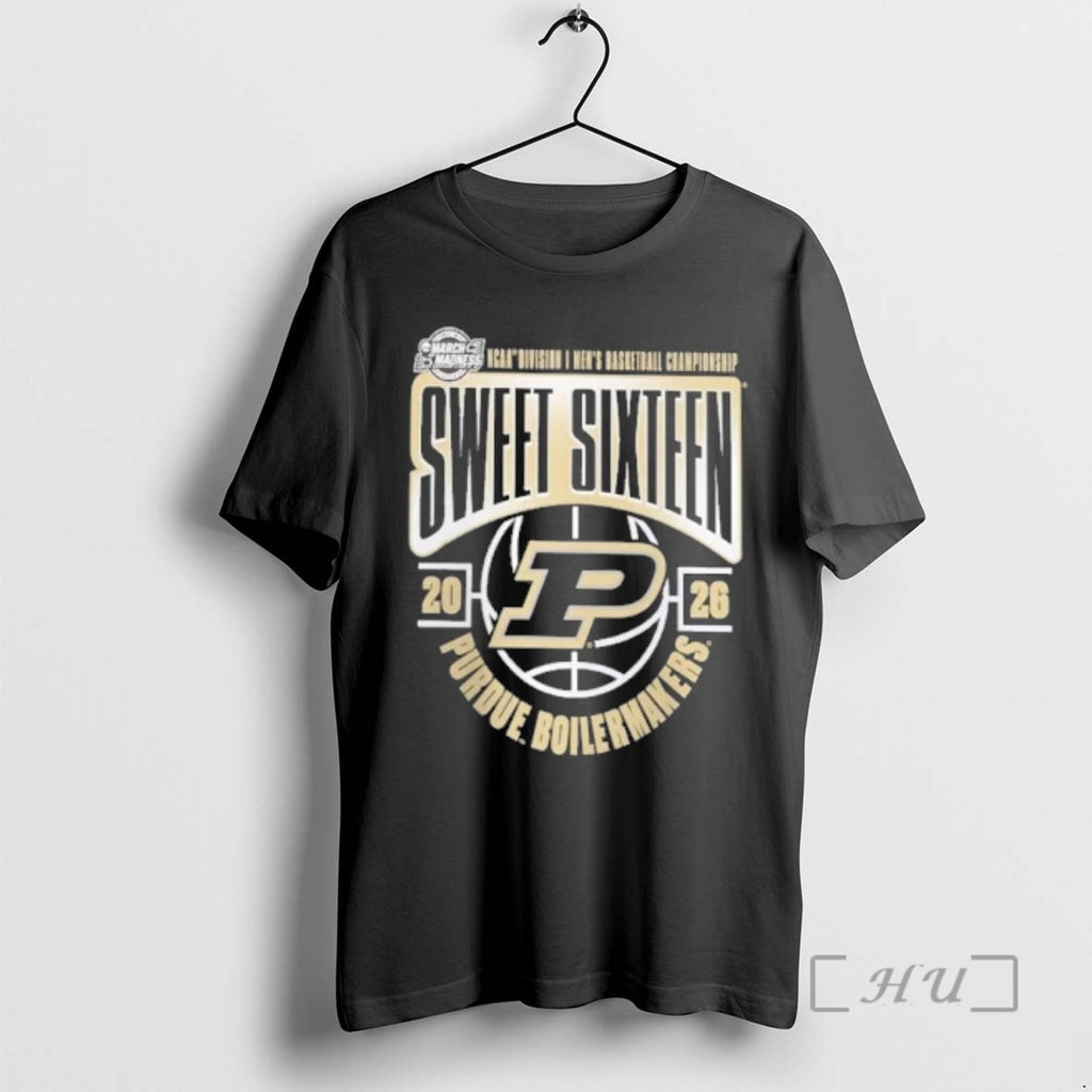 Officials Purdue Boilermakers 2026 Ncaa Mens Basketball Tournament March Madness Sweet 16 Premium T Shirts