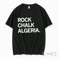 Officials Rock Chalk Algeria Kansas Jayhawks Ncaa Basketball Fan Sports Team Slogan Premium T Shirts