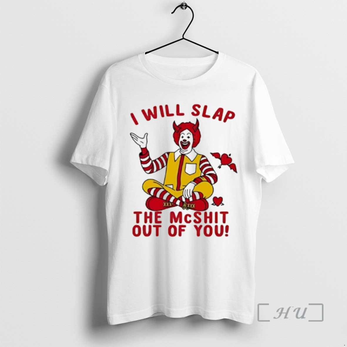 Officials Ronald Mcdonald I Will Slap The Mcshit Out Of You Premium T Shirts Sweater