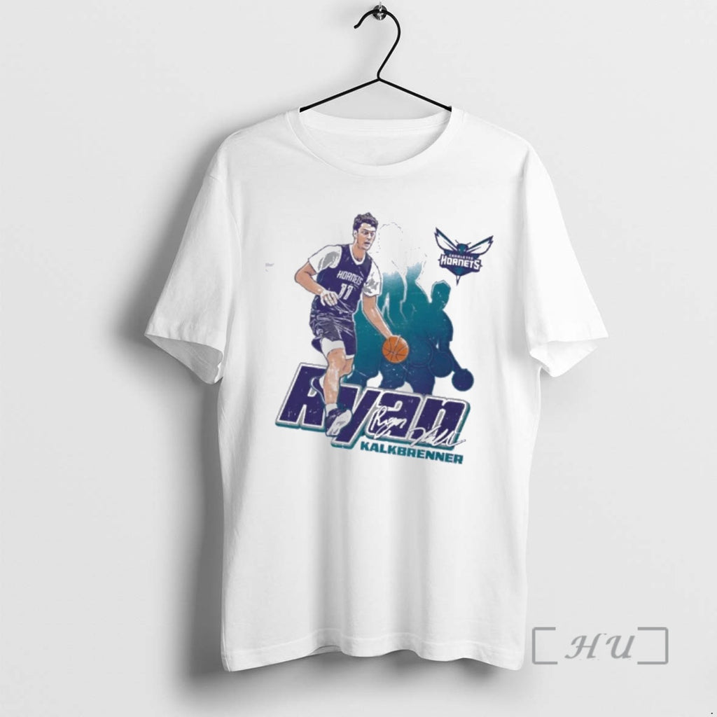 Officials Ryan Kalkbrenner 11 Charlotte Hornets Retro Signature