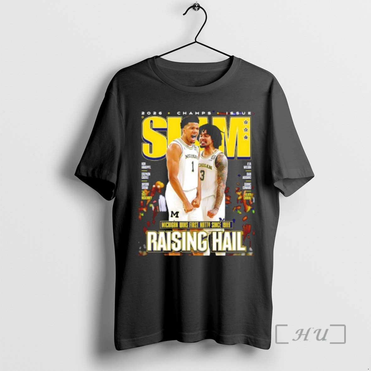 Officials Slam 261 Michigan Wolverines 26 Mens National Champions Raising Hail Premium T Shirts Sweater