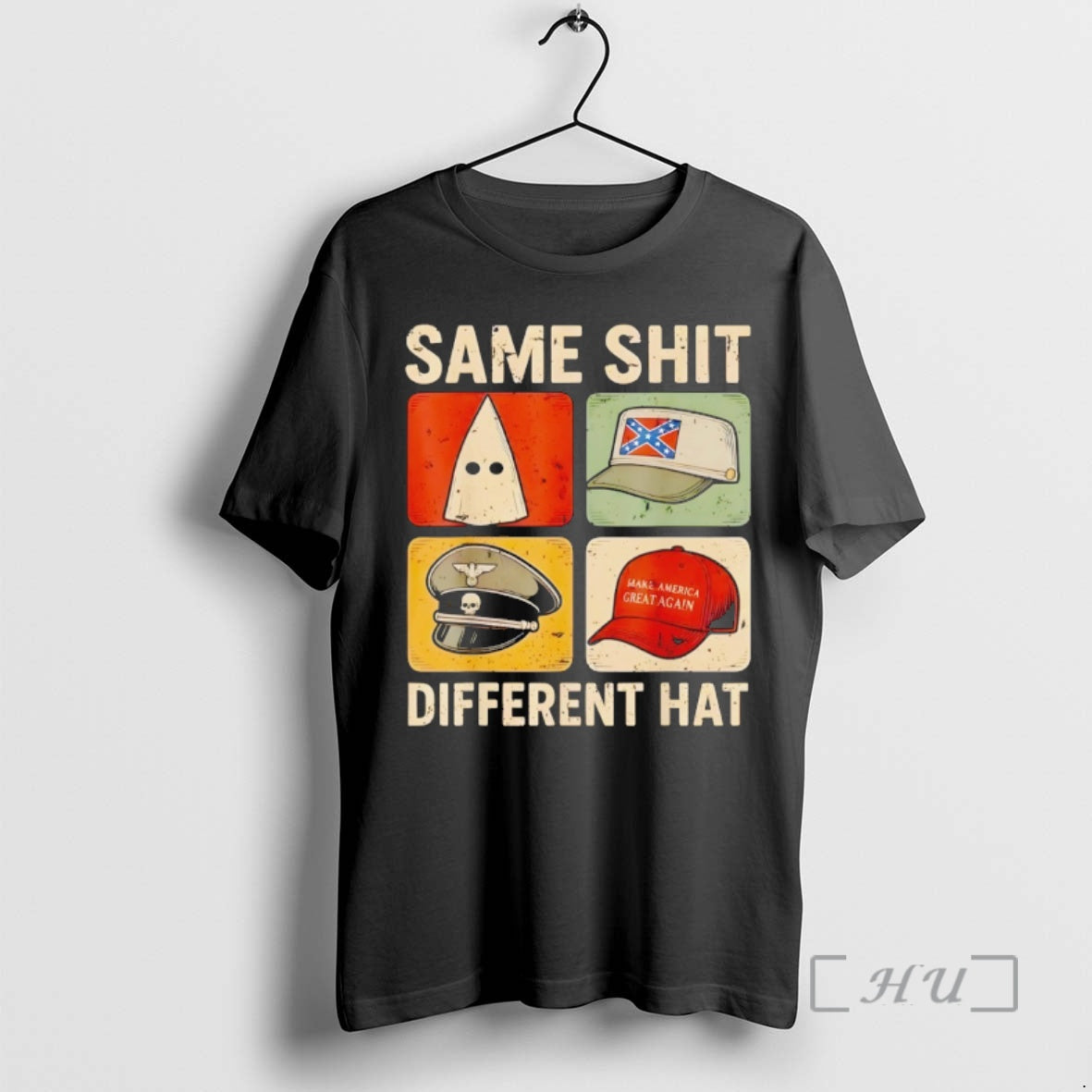 Officials Same Shit Different Hat Kkk Confederate Flag Nazi
