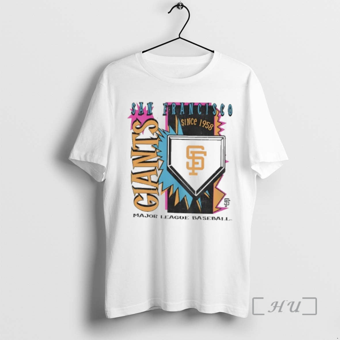 Officials San Francisco Giants 1958 Mlb Cooperstown Neon Field Shock