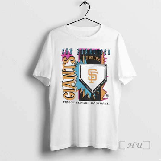 Officials San Francisco Giants 1958 Mlb Cooperstown Neon Field Shock