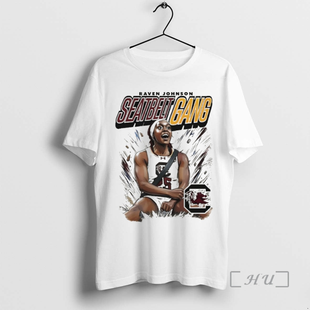Officials Seatbelt Gang Raven Johnson South Carolina Gamecocks Basketball