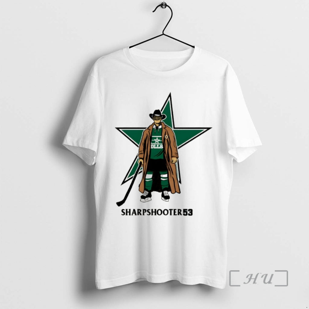 Officials Sharpshooter 53 Wyatt Johnston Nhl Dallas Stars