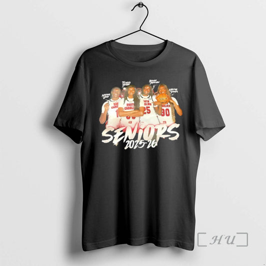 Officials South Carolina Gamecocks Womens Basketball Seniors 2025 26 Player Graphic Premium T Shirts Sweater