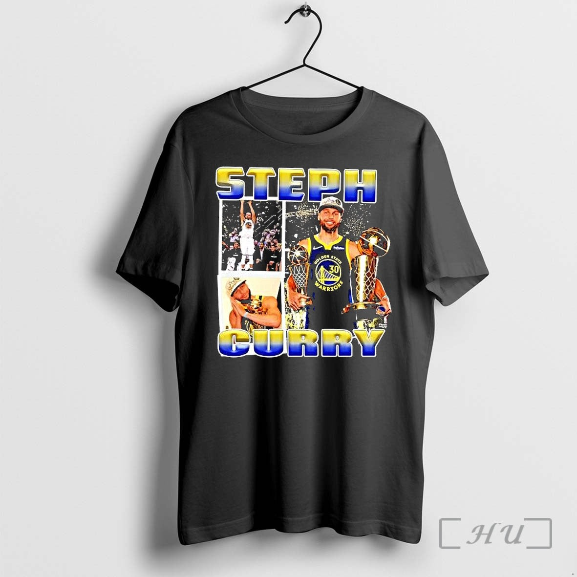 Officials Stephen Curry Golden State Warriors 30 Retro Basketball Graphic