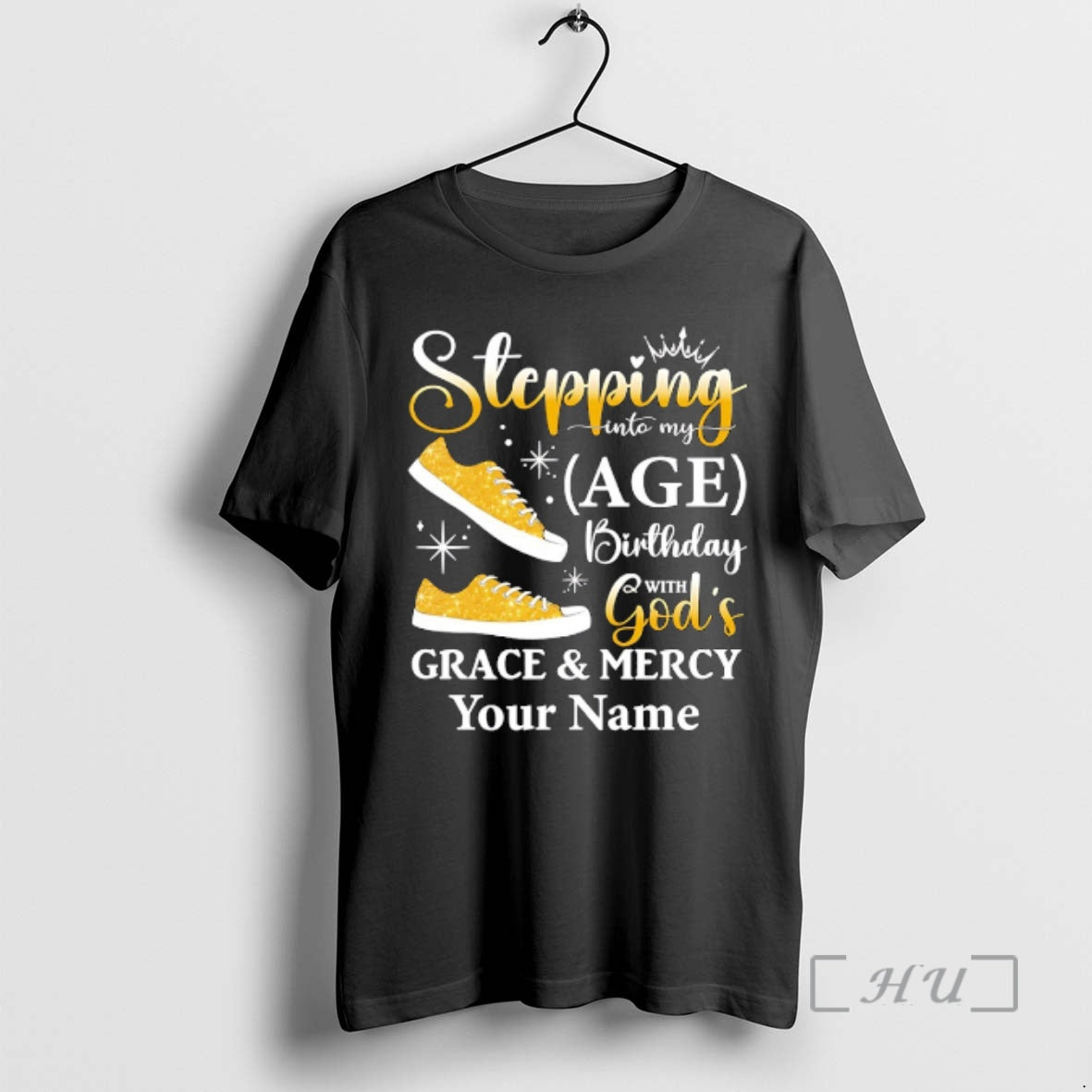 Officials Stepping Age Birthday Gods Grace And Mercy Your Name
