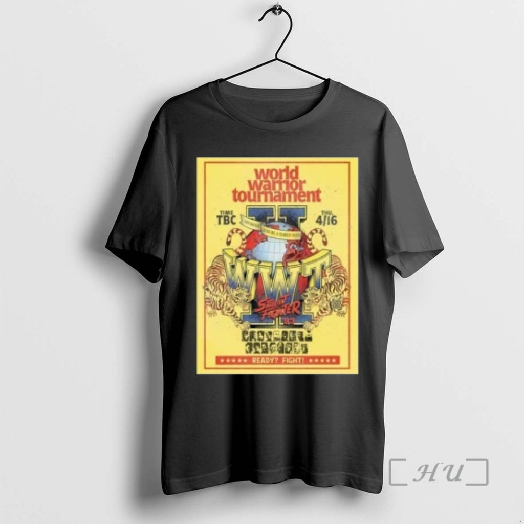 Officials Street Fighter Movie World Warrior Tournament Flyer