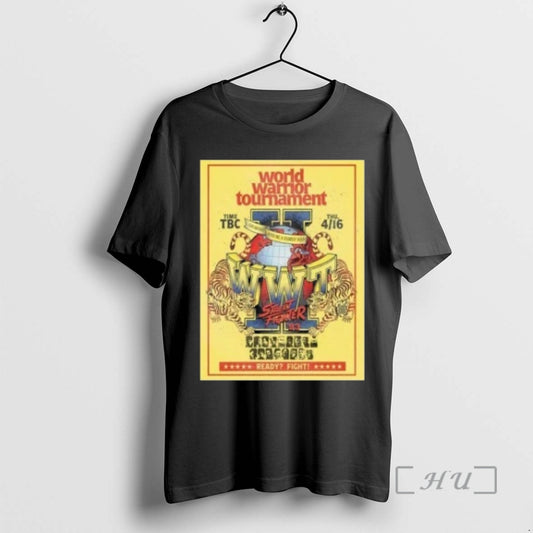 Officials Street Fighter Movie World Warrior Tournament Flyer