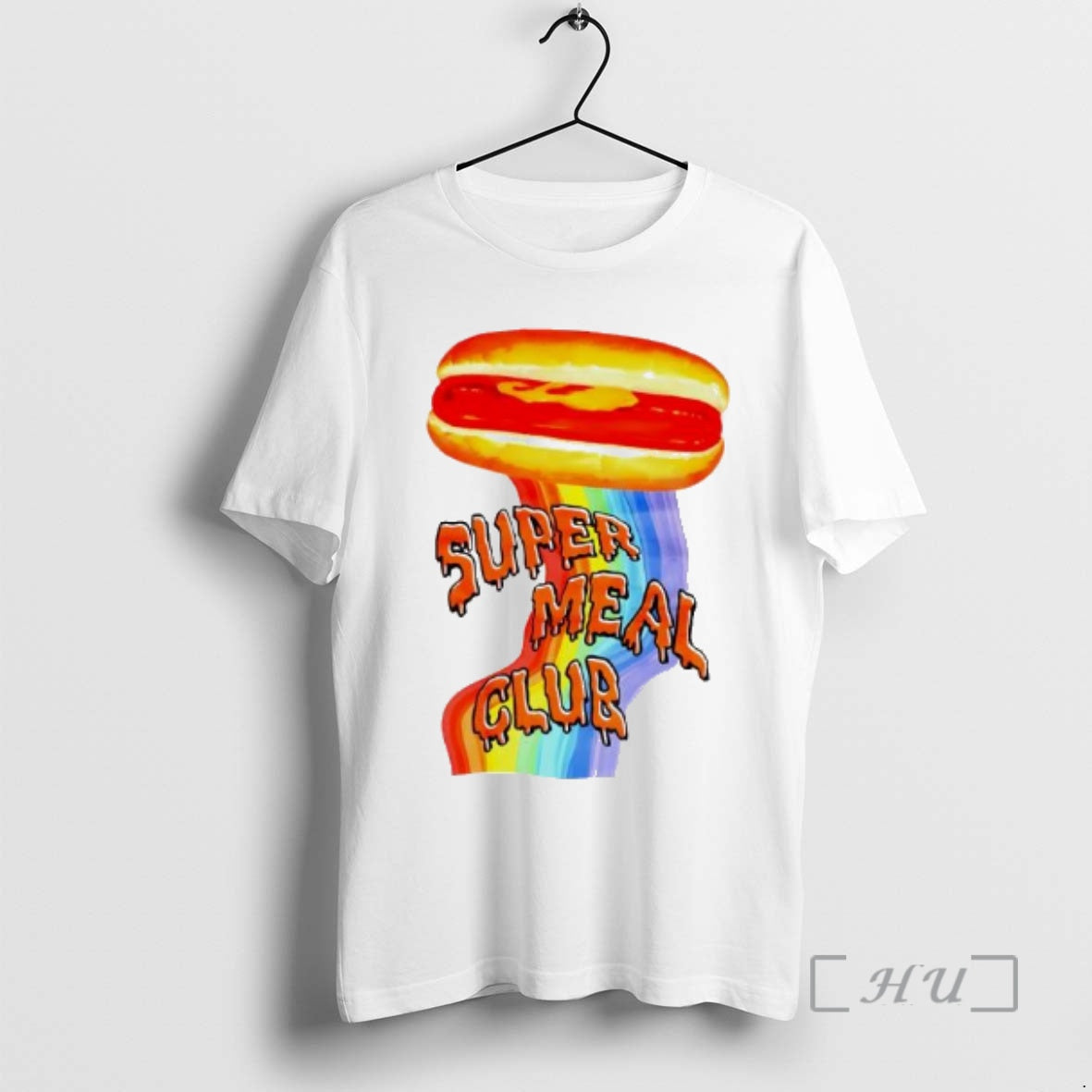 Officials Super Meal Club Rainbow Beneath Hot Dog