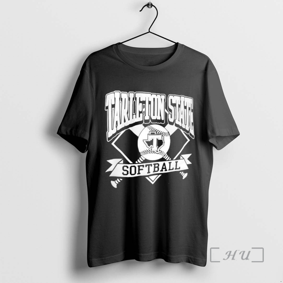Officials Tarleton State Texans Softball Logo Vintage