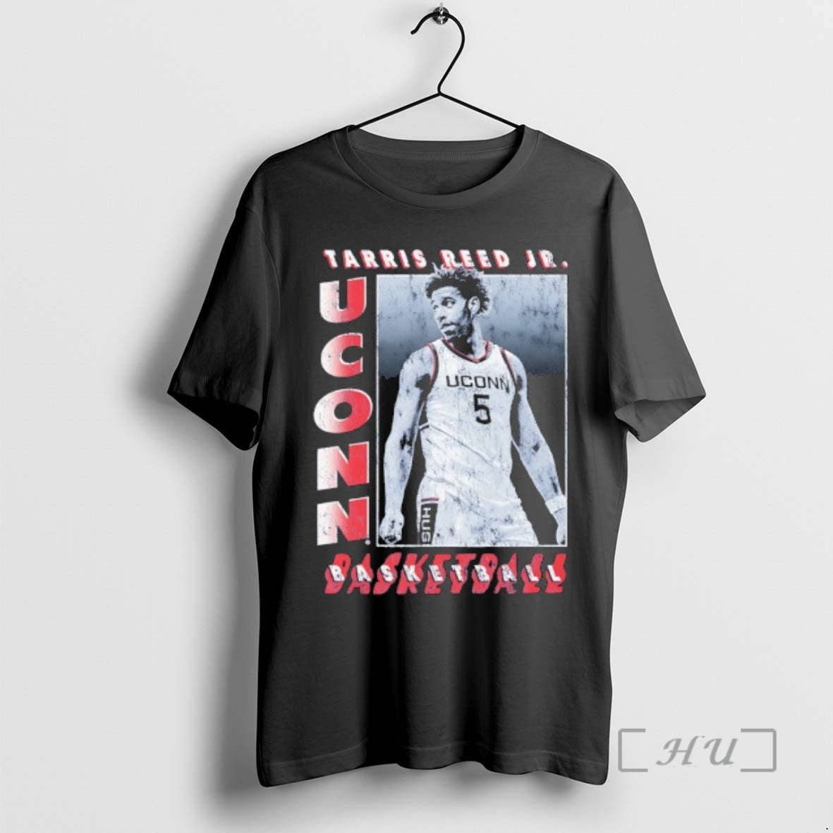 Officials Tarris Reed Uconn Huskies Mens Basketball Graphic Vintage