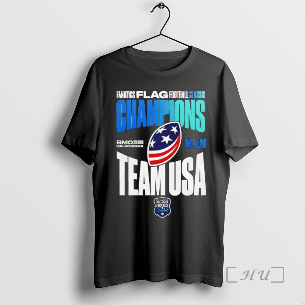 Officials Team Usa Football Classic Flag Champions 2026 Logo