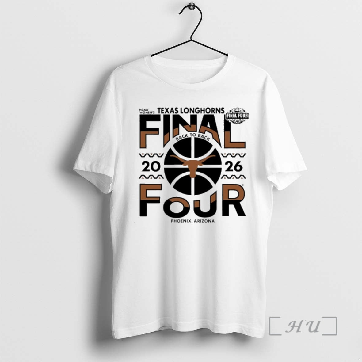 Officials Texas Longhorns Womens Basketball Back To Back Final Four 2026 Premium T Shirts Sweater