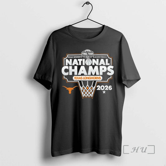Officials Texas Womens Basketball Ncaa National Champions 2026