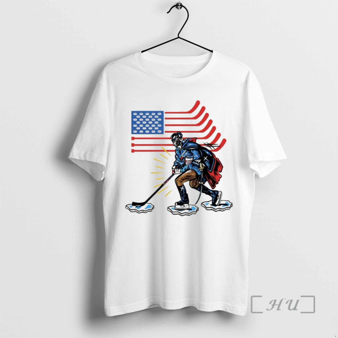 Officials The General George Washington Usa Hockey American Flag