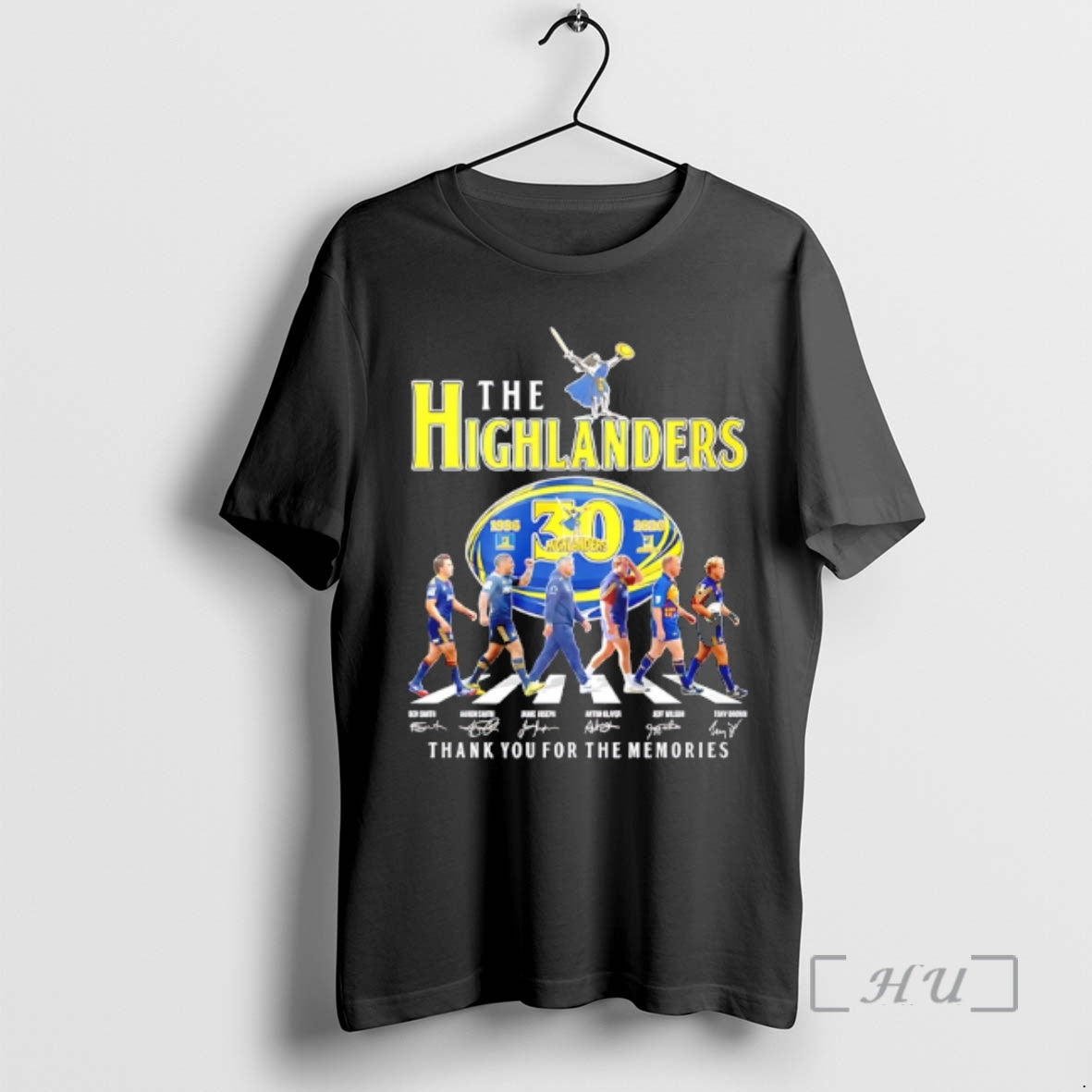 Officials The Highlanders 30th Anniversary 1996 2026 Thank You For The Memories Premium T Shirts