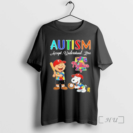 Officials The Peanuts X Philadelphia Phillies Autism Accept Understand Love